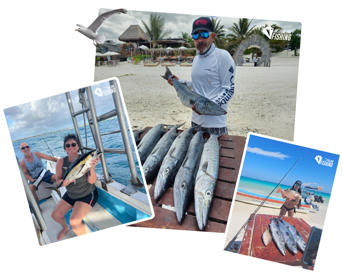 Tulum Fishing & Snorkel Collage